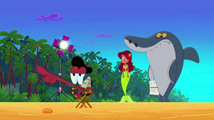 Vignette du programme télé Zig & Sharko (Bernie fait son cinéma) S2 (37/78)