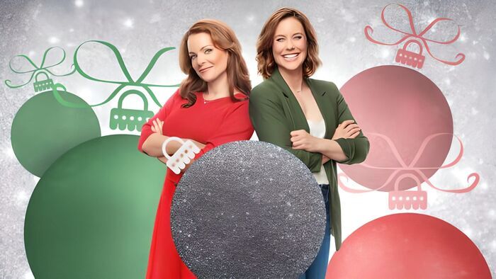 Vignette du programme télé Un Noël pour deux : coup de foudre en ville