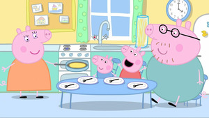 Vignette du programme télé Peppa Pig (Les crêpes) S1 (29/52)