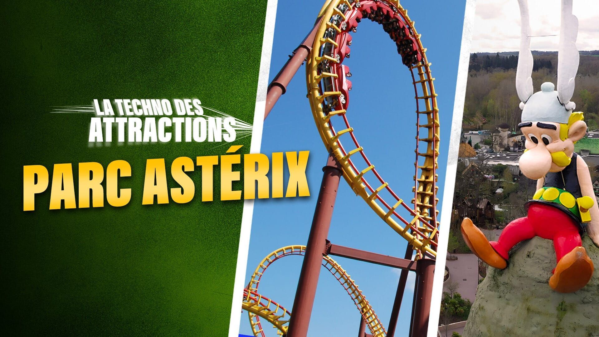 Vignette du programme télé Parc Astérix : la techno des attractions