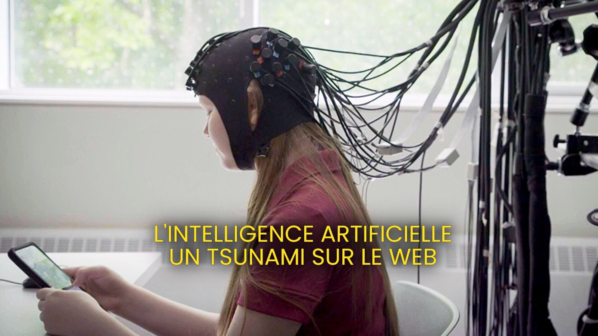 Vignette du programme télé L'intelligence artificielle, un tsunami sur le Web