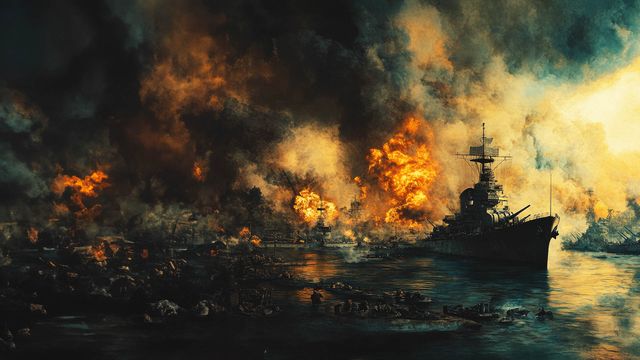 Vignette du programme télé Pearl Harbor, l'histoire vraie d'une attaque surprise