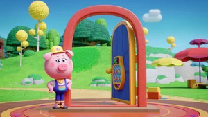 Vignette du programme télé Les trois Bricochons (Porte qui grince, porte qui coince !) S1 (13/52)