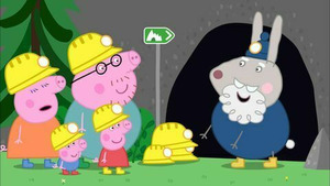 Vignette du programme télé Peppa Pig (La grotte) S5 (45/52)