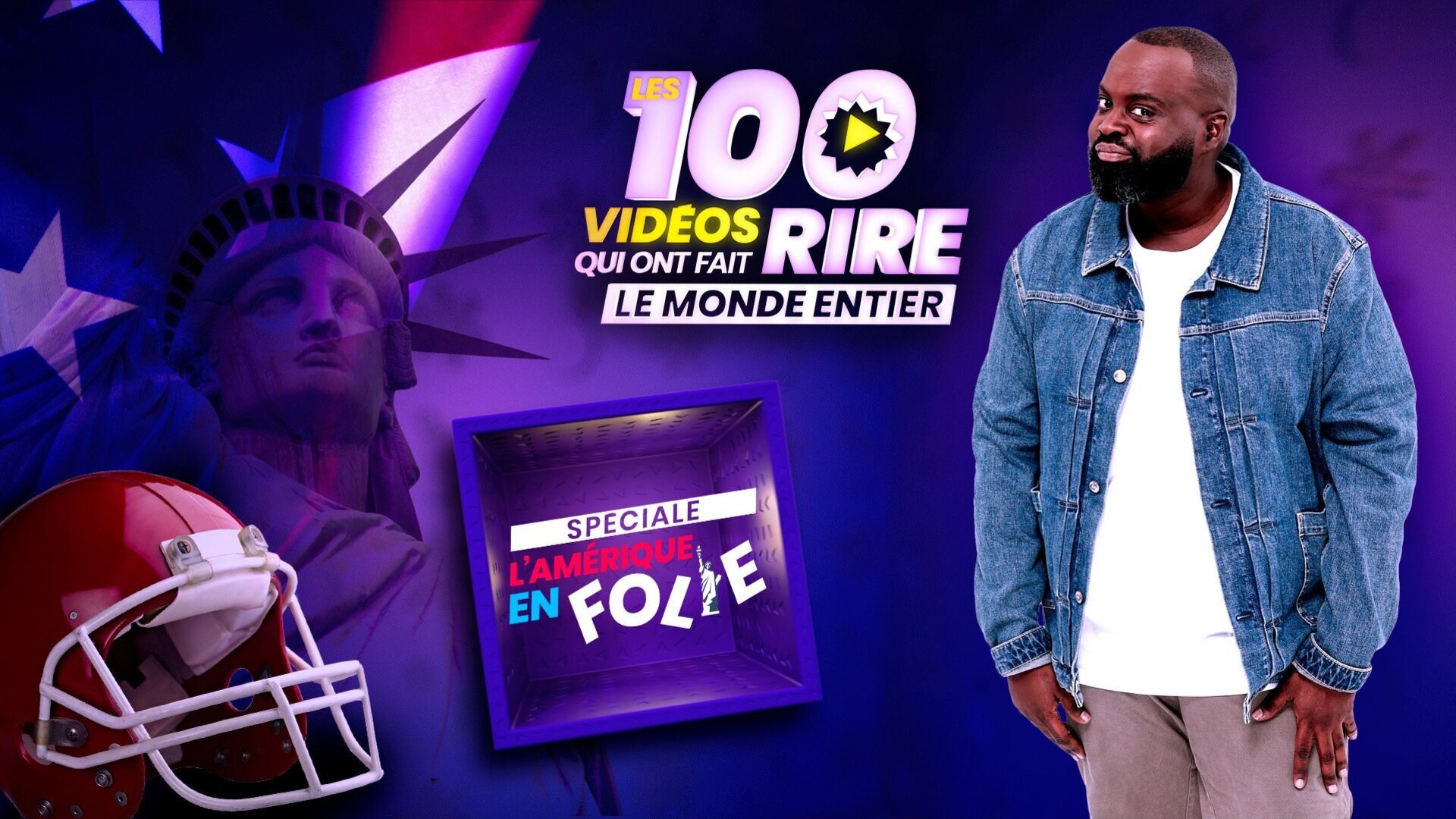Vignette du programme télé Les 100 vidéos qui ont fait rire le monde entier