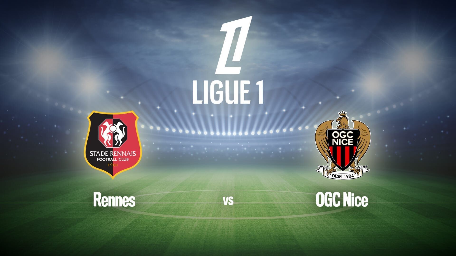 Vignette du programme télé Football : Ligue 1 McDonald's | Rennes / Nice