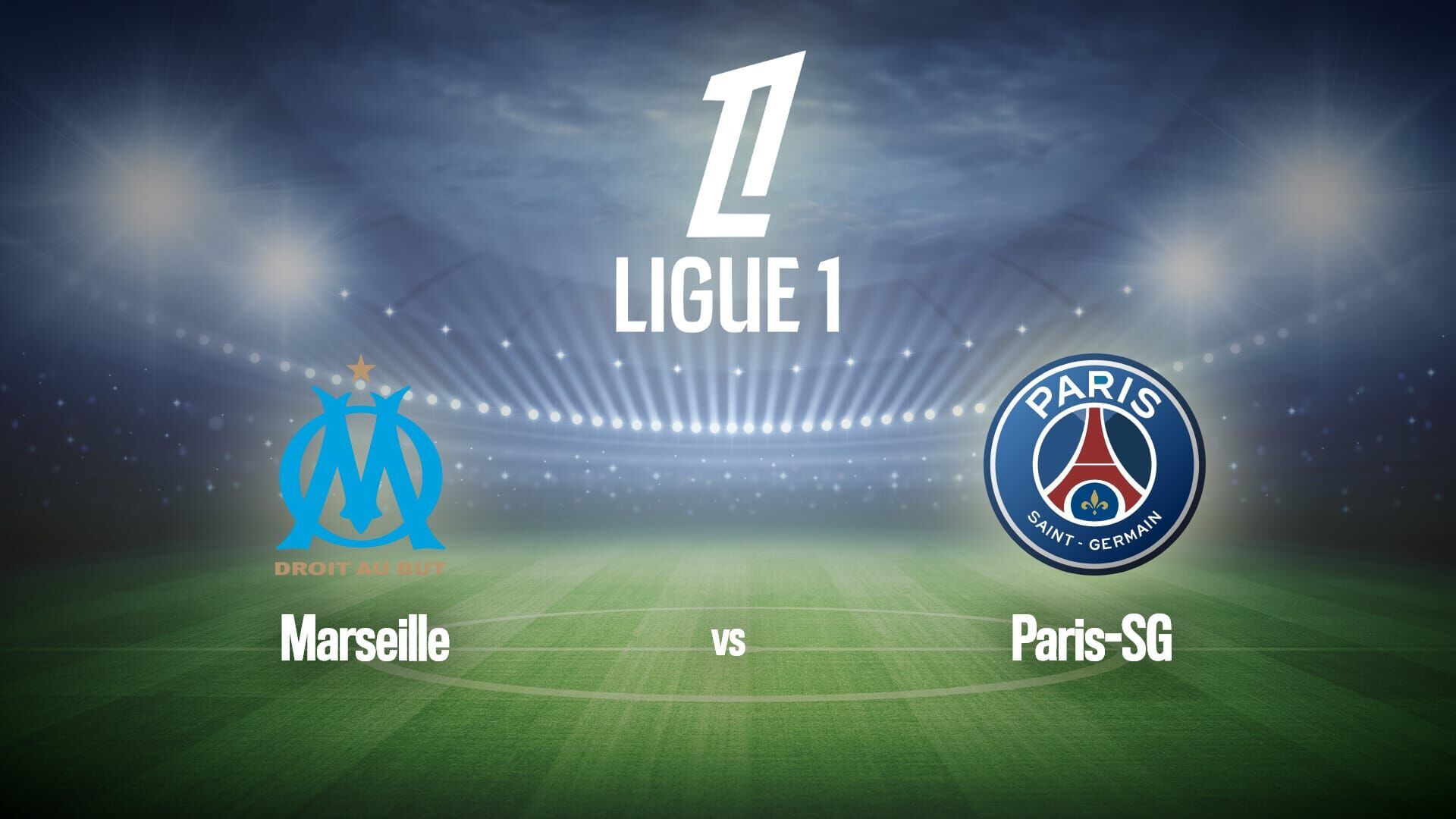 Vignette du programme télé Football : Match d'archives | Marseille / Paris-SG