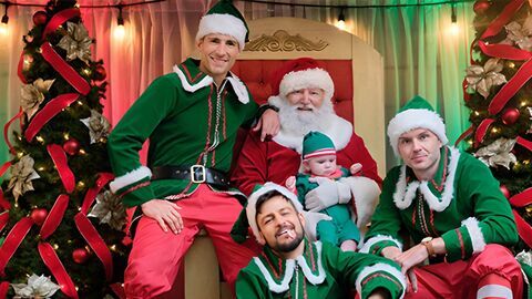 Vignette du programme télé Trois frères, Noël et un couffin