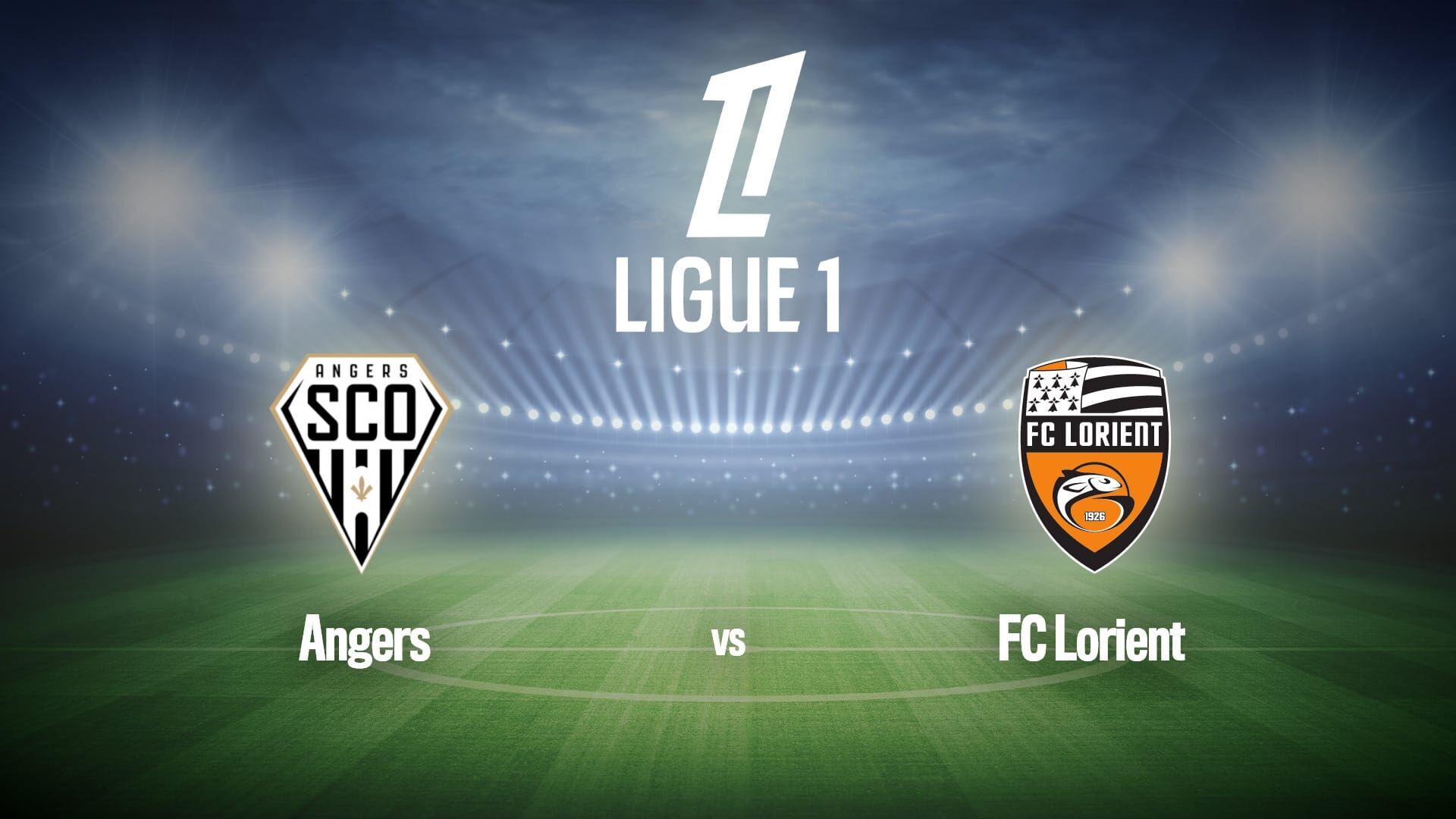 Vignette du programme télé Football : Ligue 1 McDonald's | Angers / Lorient
