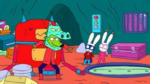 Vignette du programme télé Simon Superlapin (Le chapeau du dragon) S4 (37/50)