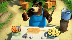 Vignette du programme télé Masha et Michka (Course poursuite !) S6 (n°3)