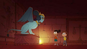 Vignette du programme télé Oscar & Malika, toujours en retard (Le Procès de la Sphinge) S3 (39/52)