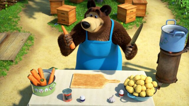 Vignette du programme télé Masha et Michka