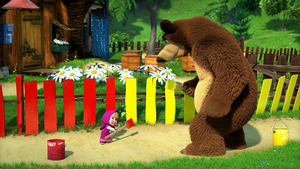 Vignette du programme télé Masha et Michka (Amis ou ennemis ?) S6 (n°8)