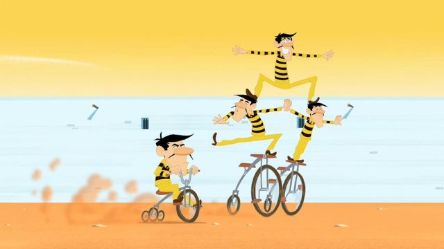 Vignette du programme télé Les Dalton - Saison 1