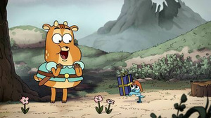 Vignette du programme télé La quête héroïque du valeureux Prince Ivandoe (Voyage dans le royaume souterrain des ogres : Le Prince et le blues de l'anniversaire) S4 (2/8)