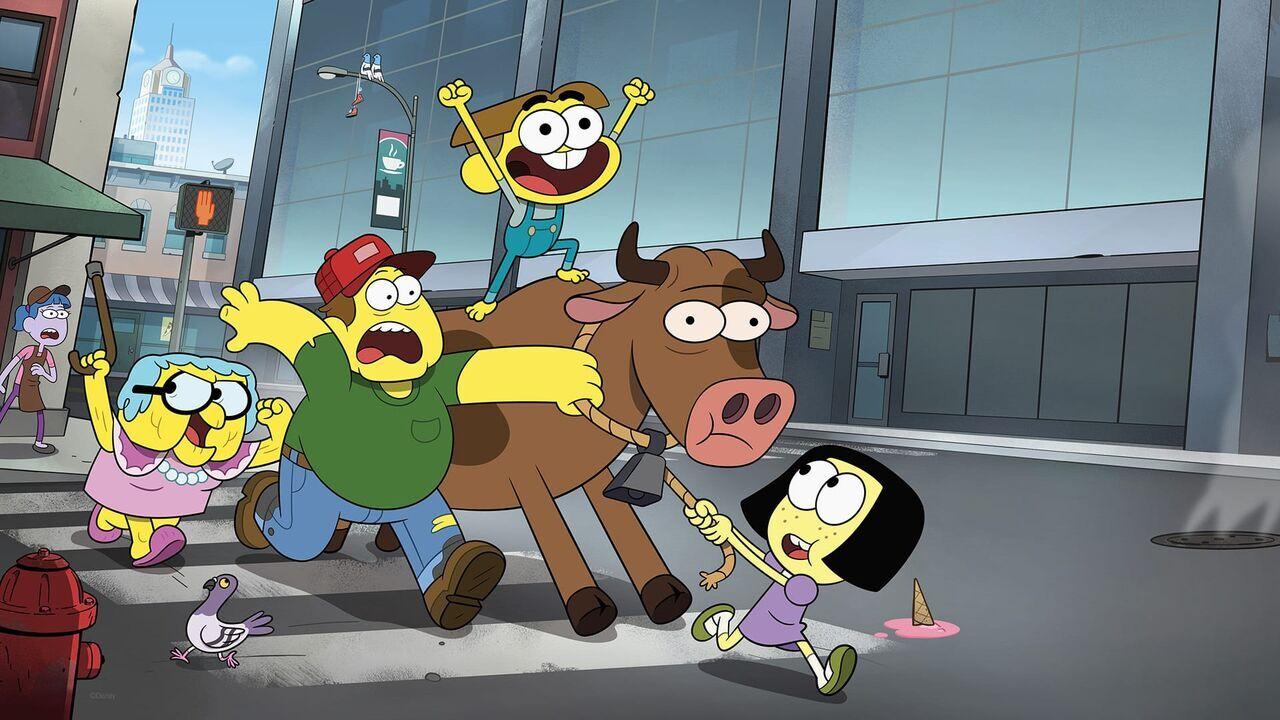 Vignette du programme télé Les Green à Big City