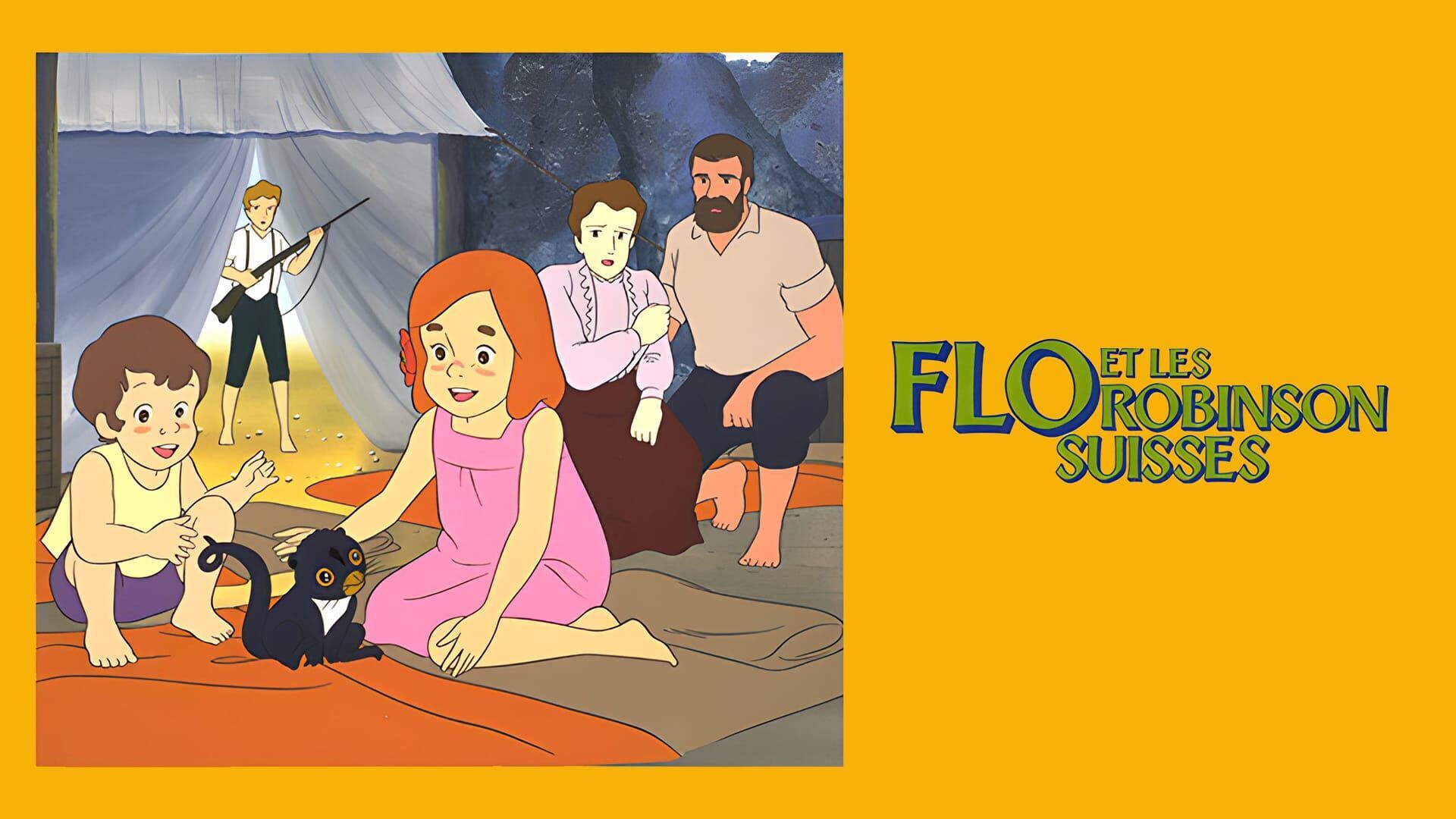 Vignette du programme télé Flo et les Robinsons suisses