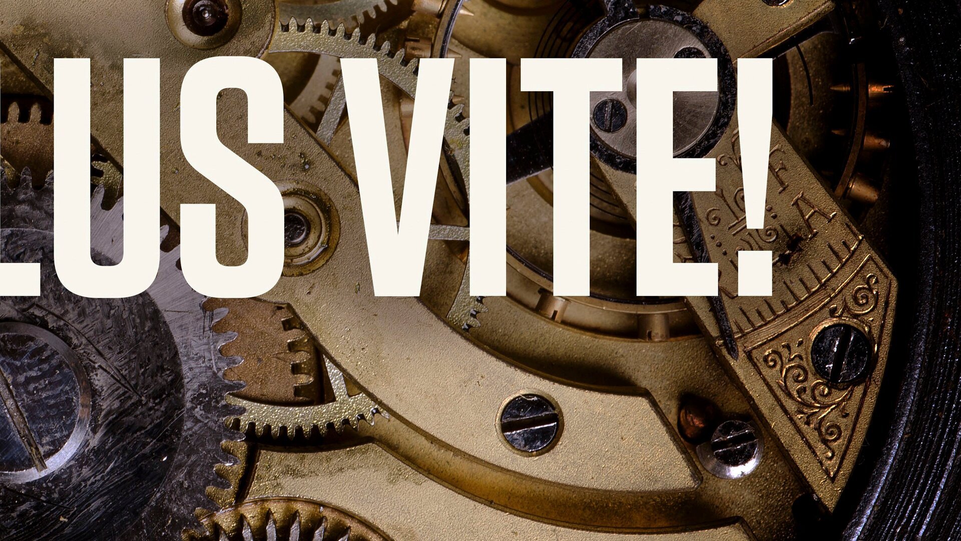 Vignette du programme télé Plus vite !