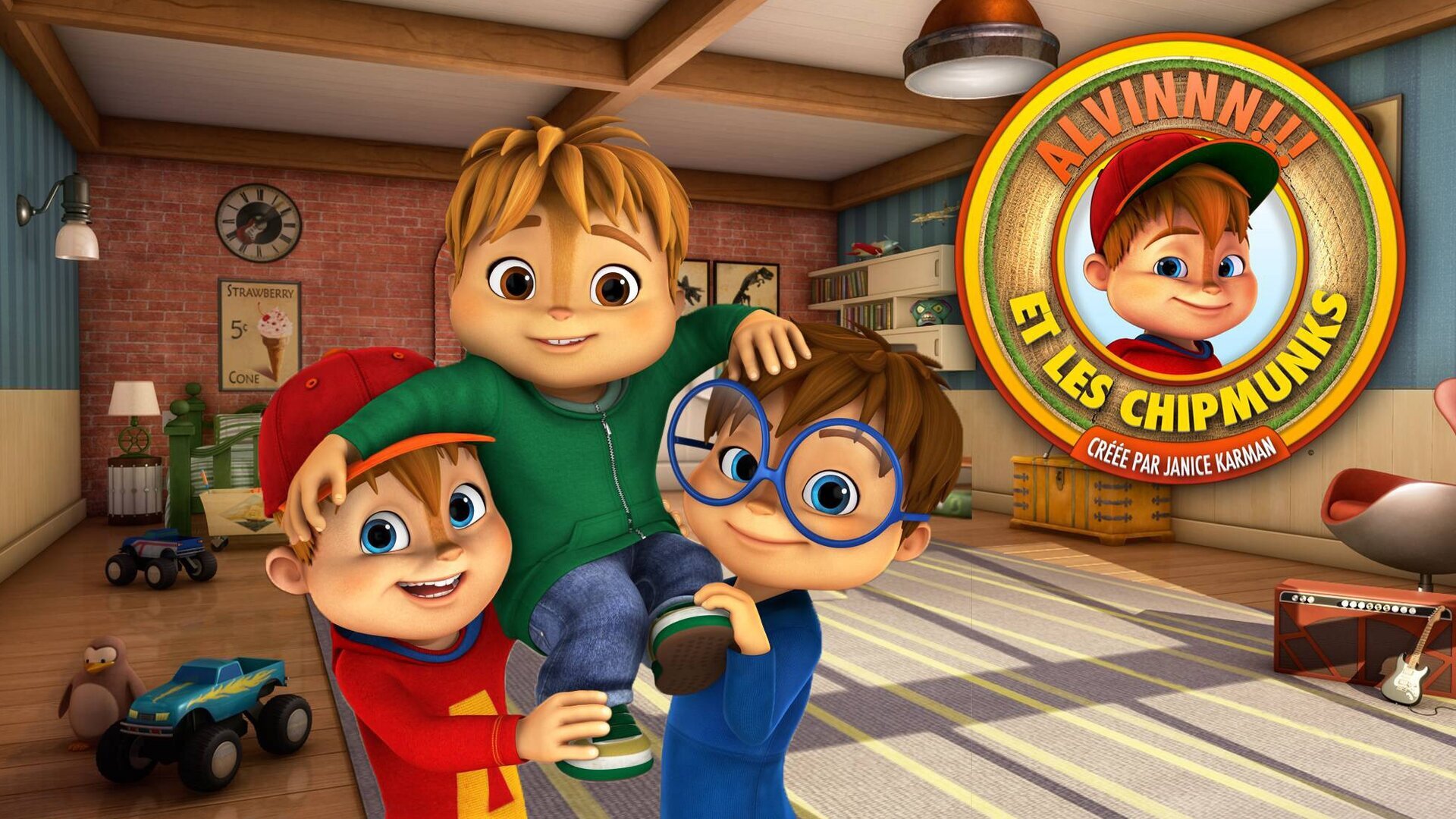 Vignette du programme télé ALVINNN!!! et les Chipmunks