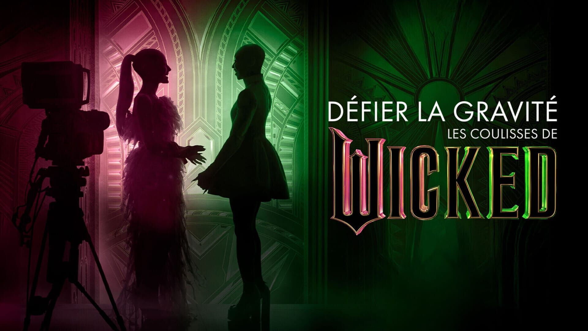 Vignette du programme télé Défier la gravité : Les coulisses de Wicked