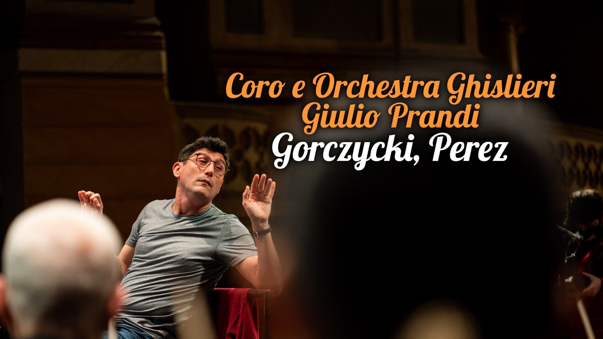 Vignette du programme télé Coro e Orchestra Ghislieri, Giulio Prandi : Gorczycki, Perez