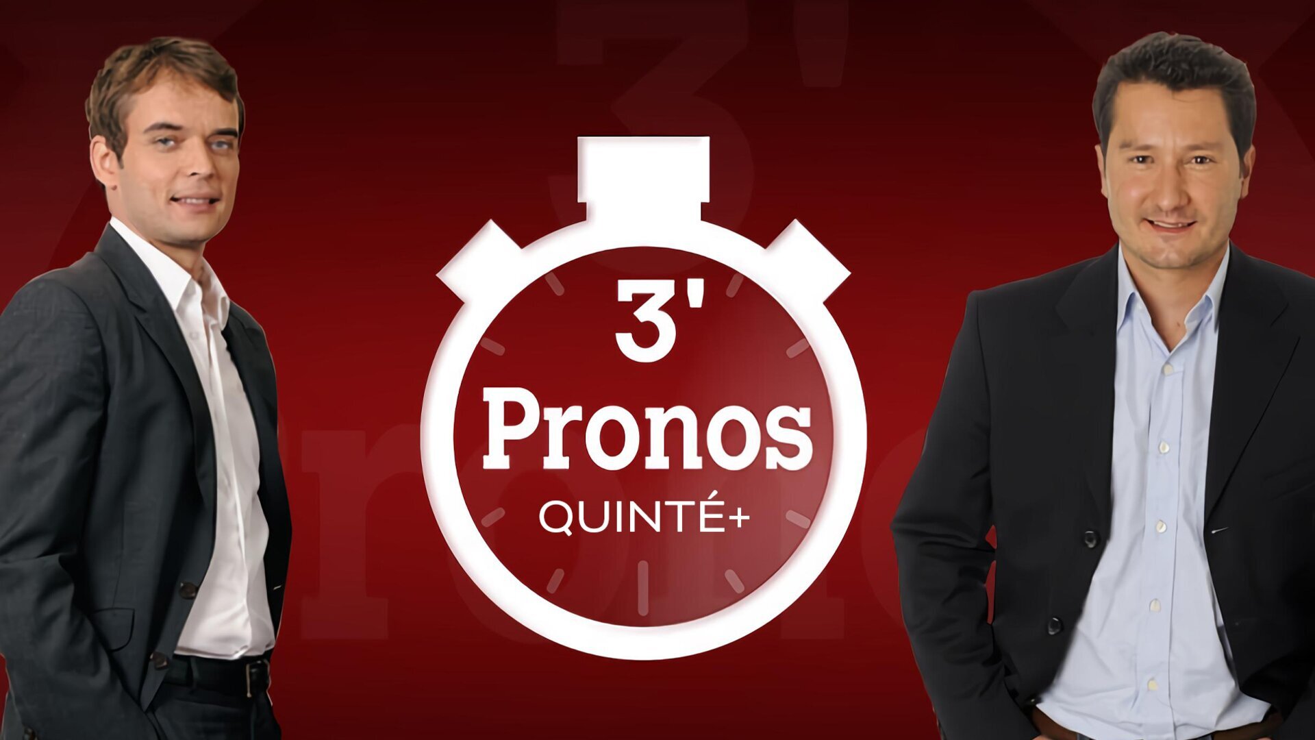 Vignette du programme télé 3 minutes Quinté+