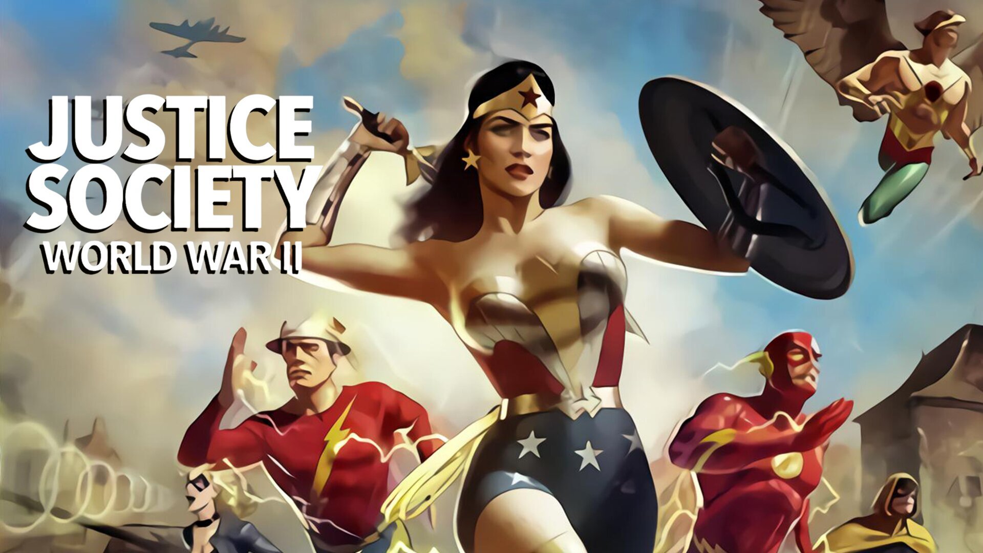 Vignette du programme télé Justice Society : World War II