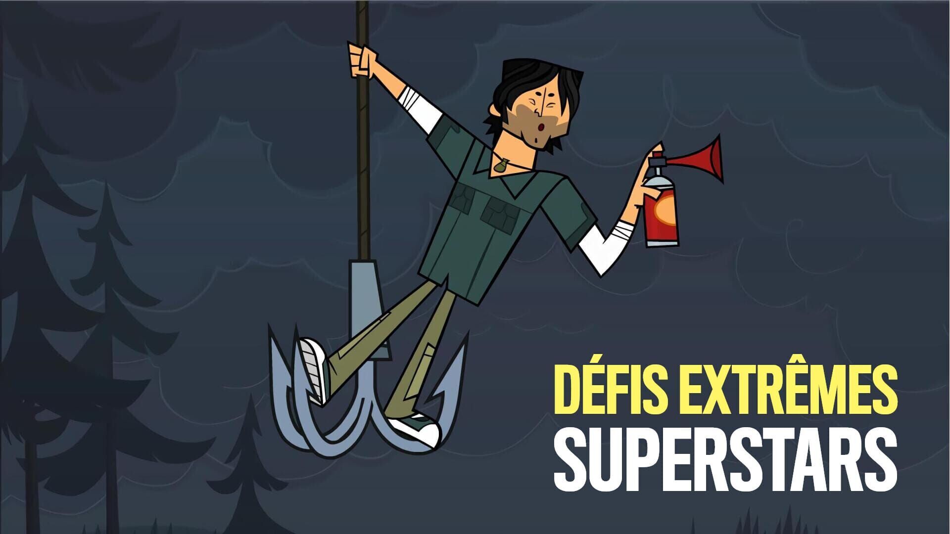 Vignette du programme télé Défis extrêmes - Superstars