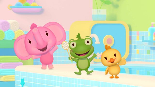 Vignette du programme télé Les amis du bain