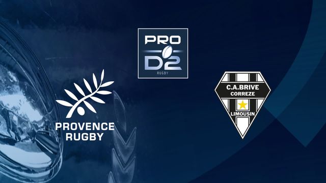 Vignette du programme télé Provence Rugby / Brive