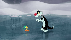 Vignette du programme télé Looney Tunes Cartoons (La vie de rêve / Le gâteau surprise) S5 (10/11)
