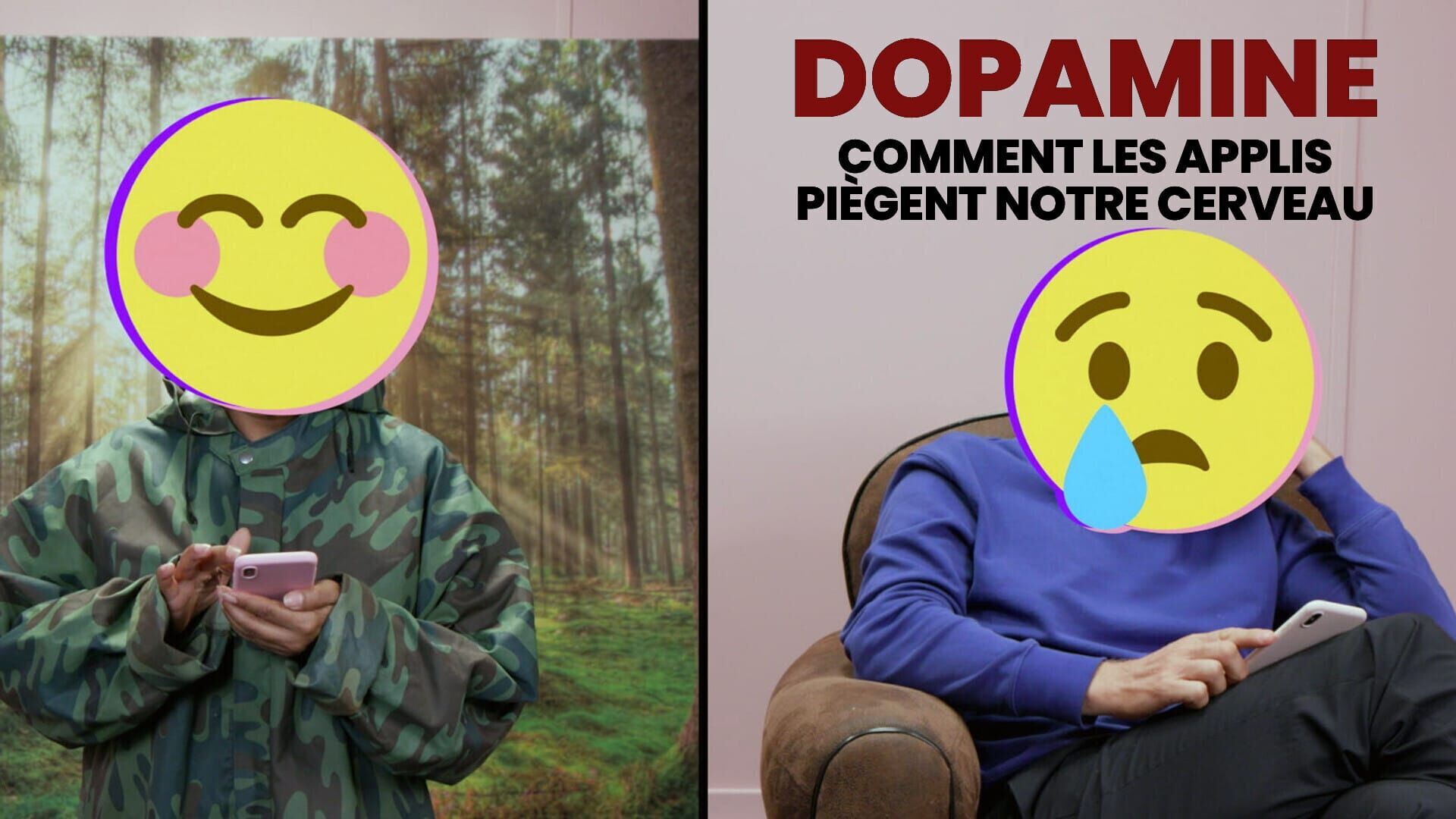 Vignette du programme télé Dopamine, comment les applis piègent notre cerveau