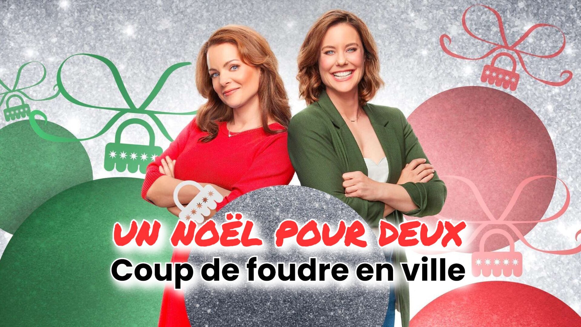 Vignette du programme télé Un Noël pour deux : coup de foudre en ville