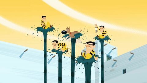 Vignette du programme télé Les Dalton