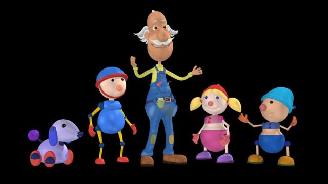 Vignette du programme télé Le terrain de jeux magique de Papy Joe