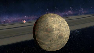 Vignette du programme télé Le cosmos dans tous ses états (A la recherche des lunes cachées) S3 (8/10)