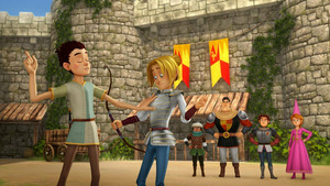 Vignette du programme télé Arthur et les enfants de la Table ronde (La quête du Chachou) S2 (42/46)