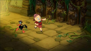 Vignette du programme télé Looney Tunes Cartoons (La malédiction de l'Oiseau Singe / Bras d'enfer) S1 (1/20)