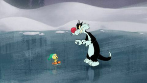 Vignette du programme télé Looney Tunes Cartoons (La patinoire / Illusion d'optique / La piscine) S1 (4/20)