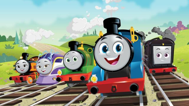 Vignette du programme télé Thomas et ses amis : Tous en avant !