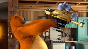 Vignette du programme télé Grizzy et les lemmings (Ours dans les nuages) S3 (8/78)