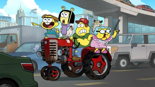 Vignette du programme télé Les Green à Big City