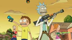 Vignette du programme télé Rick et Morty (Mort : Ragnarick) S7 (9/10)