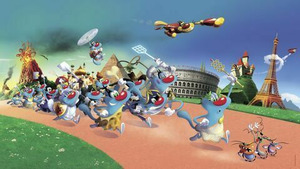 Vignette du programme télé Oggy et les cafards (Désastre aux attractions) S7 (11/78)