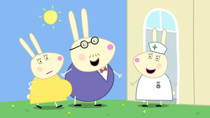 Vignette du programme télé Peppa Pig (Maman Rabbit est enceinte) S4 (10/52)