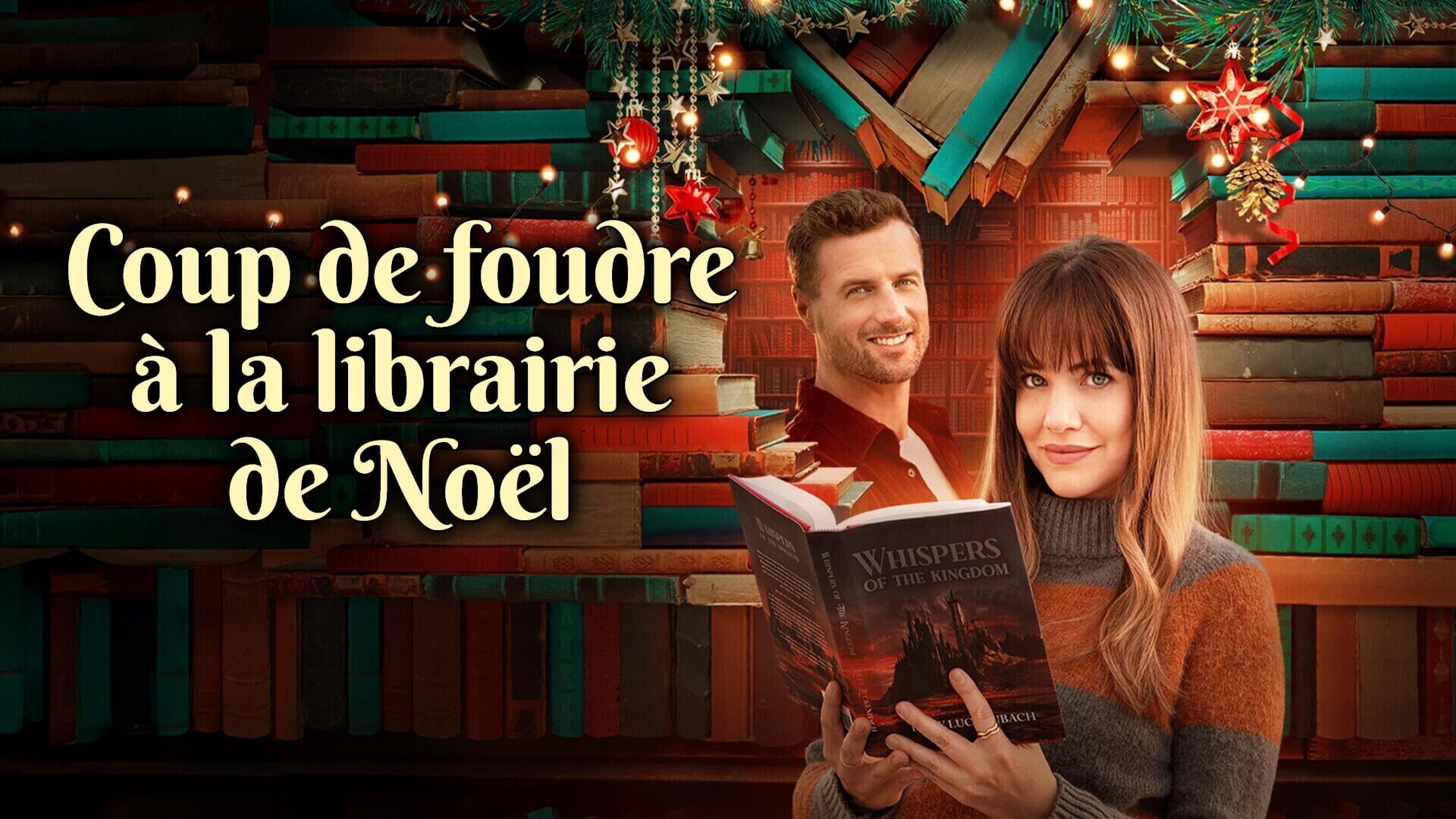 Vignette du programme télé Coup de foudre à la librairie de Noël