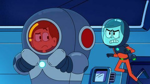 Vignette du programme télé Oscar & Malika, toujours en retard (La spationaute) S2 (9/52)