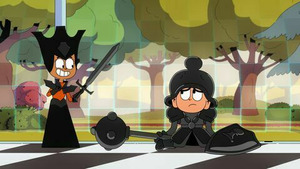 Vignette du programme télé Oscar & Malika, toujours en retard (Le jeu d'échecs) S2 (7/52)