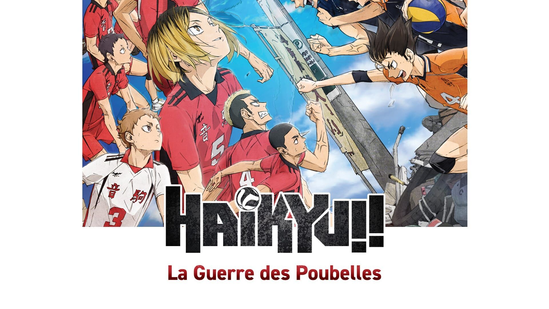 Vignette du programme télé Haikyû ! ! La guerre des poubelles